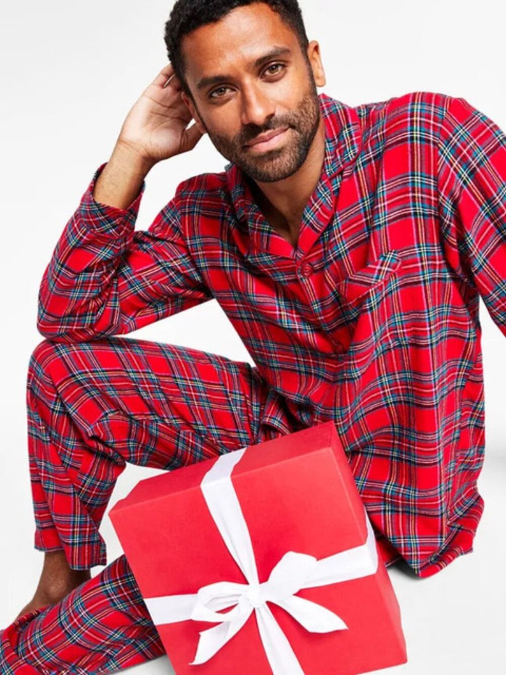 Family Pajamas Matching Mens Brinkley Plaid Family Pajama Set